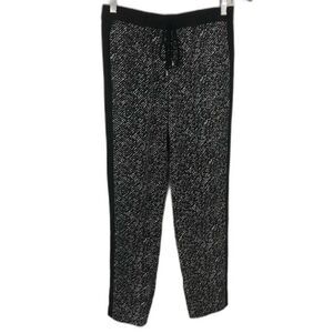 Vince Camuto Black & White Comfy Chic Pants Size Small